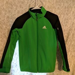 Adidas Lime Transitional Soft Shell Boys Jacket